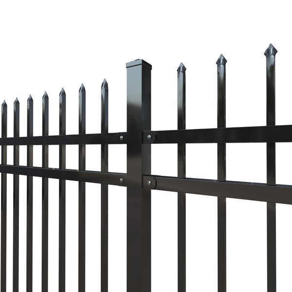 Spear Top Steel Fence - Image 3