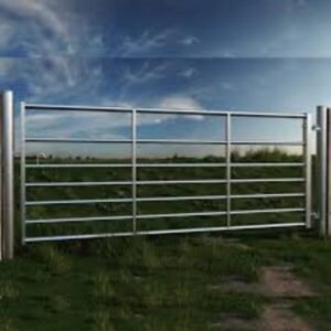 Galvanized Metal Farm Gate