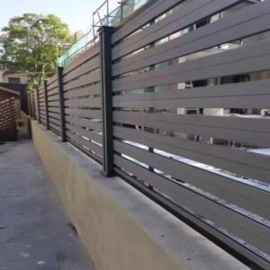 Full trellis wpc fence