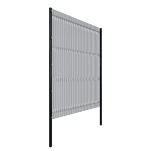Black High Security Anti Climb Fence for Prison