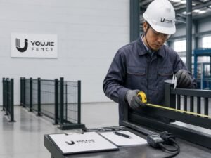 Fence quality inspection process